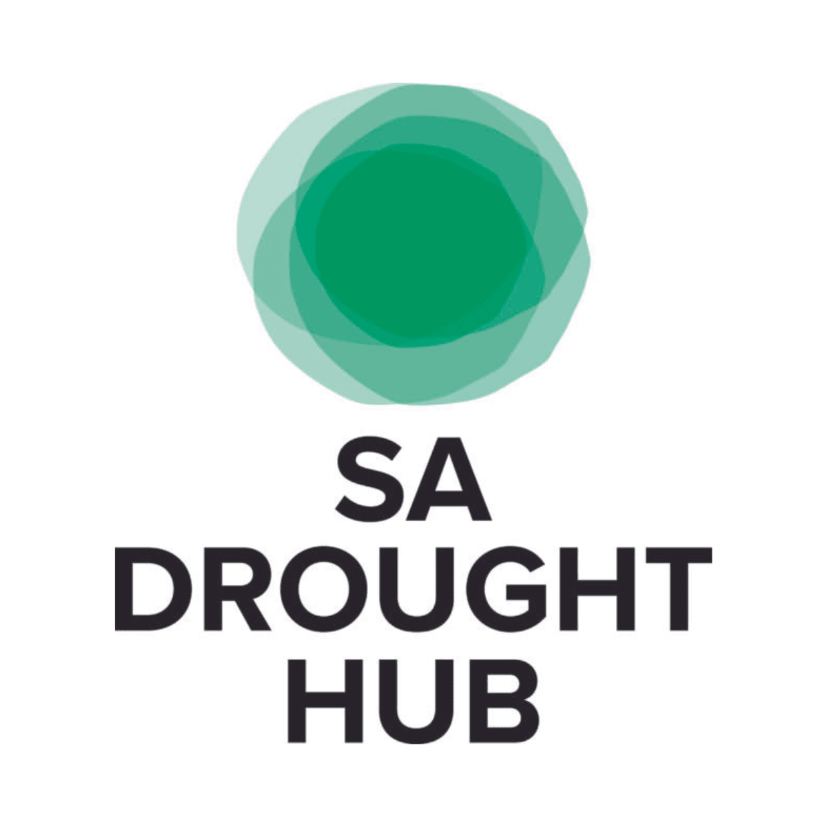SA Drought Hub Stacked Square Logo